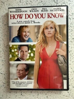 How Do You Know DVD - Reese Witherspoon Cover